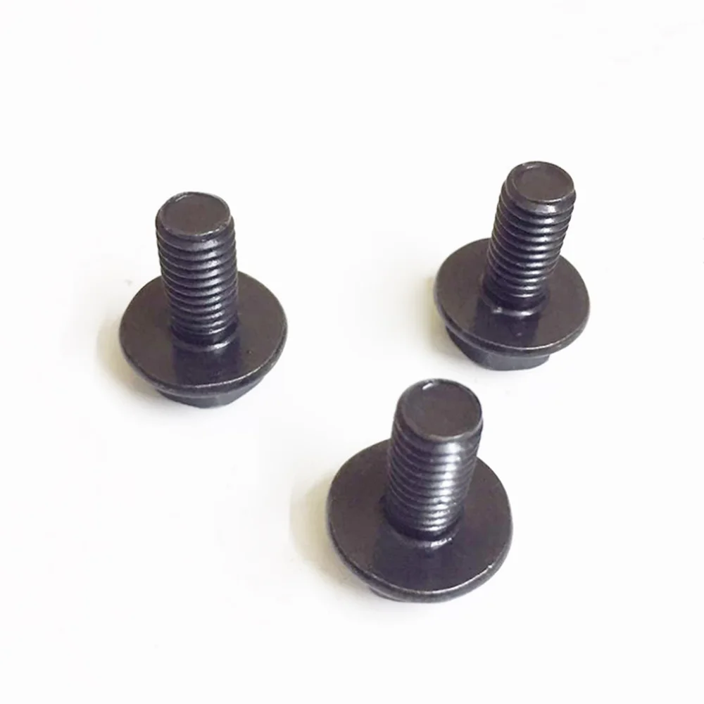 10 pz mano sinistra sega lama vite reversibile per 255 alluminio sega macchina vite piastra di pressione vite di contropressione M8x16