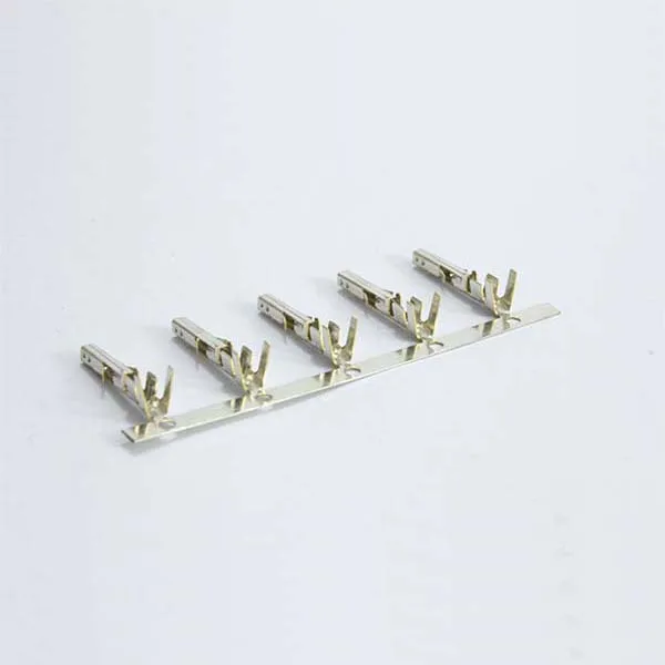 200PCS/LOT 4.2mm 5557 Computer Connector Terminals Female Needle For 6P 8P 24P Male Shell /Half Gold-plated High Foot