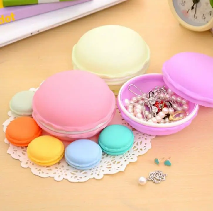 

200pcs Macaron кошельки для женщин, мода для девочек, милый маленький кошельки маленькие ювелирные изделия коробка конфет Цвета SN539