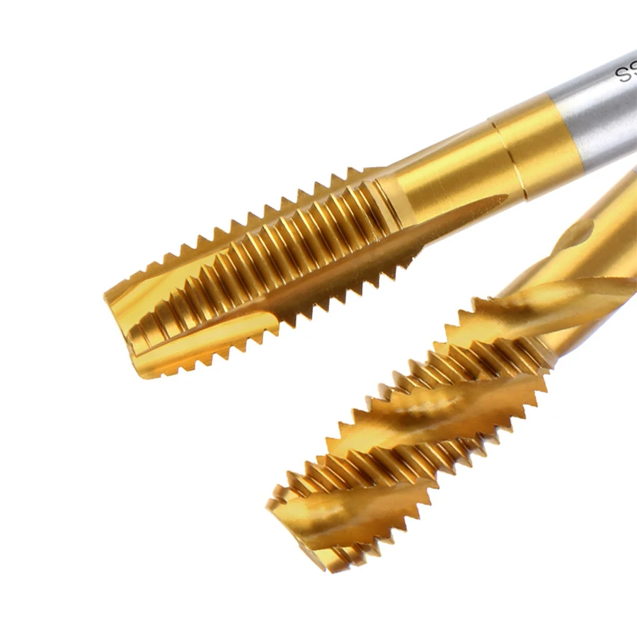 Tap and die CNC Lathe Processing tool Titanium HSS Tool Spiral Tap Lopointed Tap Straight Slot Tap High speed steel Cutting tool