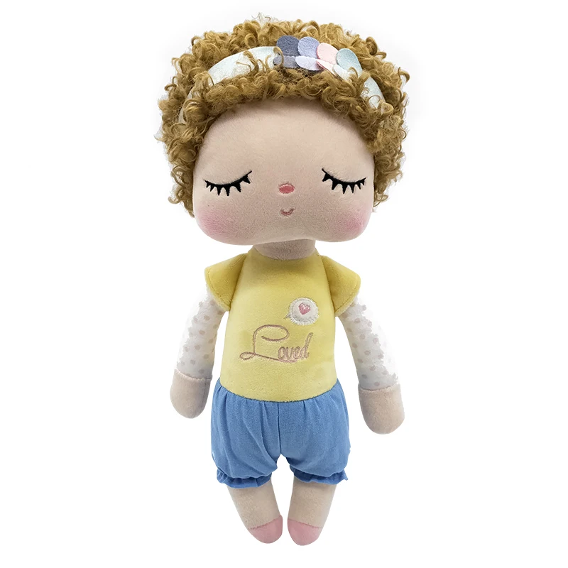 16styles Original Metoo Dolls Stuffed Toys For Girls Baby Cute Rabbit Beautiful Angel Angela Plush Animals For Kids