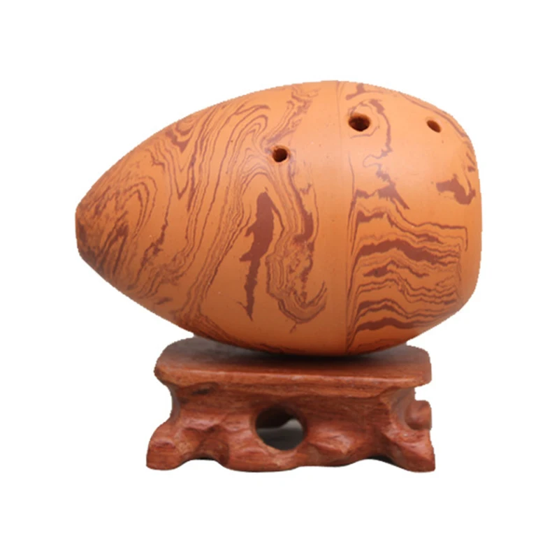 8 Holes Ocarina Tao Xun Antique Clay Hand Polished Fired Ceramic  Musical Instrument For Children Kids Beginner