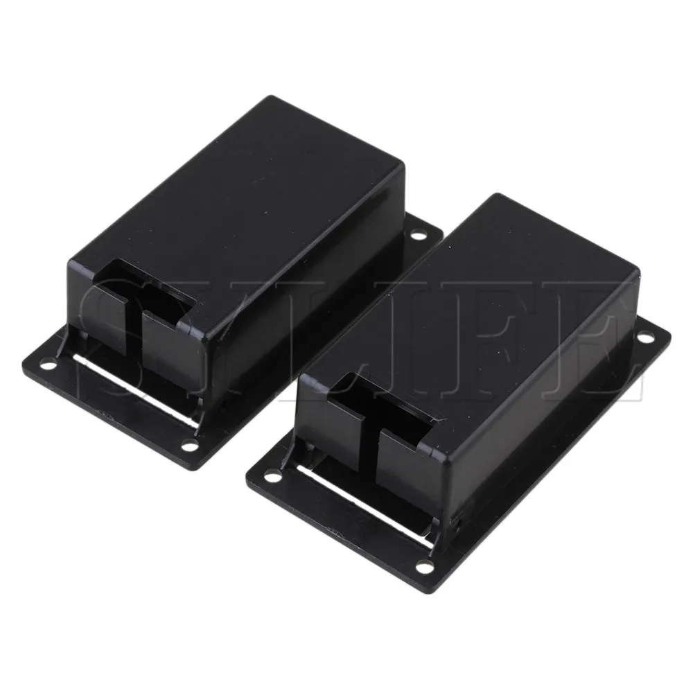 Pair Acoustic Guitar Equalizer Battery holder case for 9v battery