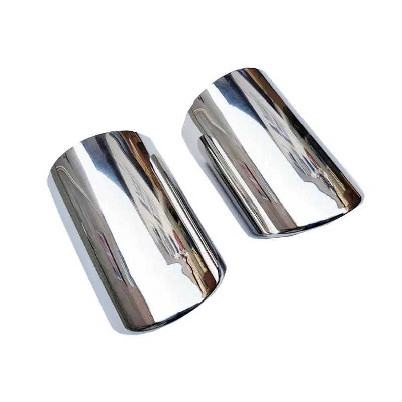  Muffler Exhaust Tip Pipe for Audi Q7 4l 2006 2007 2008 2009 2010 2011 2013 Stainless Steel Car Styling Accessories 2 Pcs 