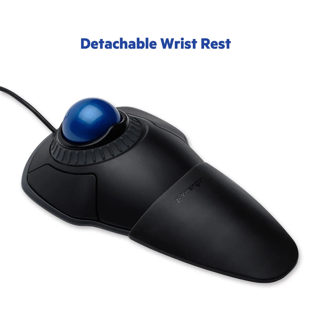 Kensington Original Trackball Mouse with Scroll Ring for AutoCAD/Photoshop Free Shipping K72337