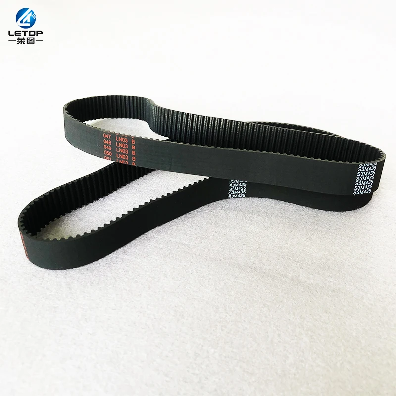 Excellent quality!!435-S3M-15MM model machine belt(length:435mm;width:15mm)