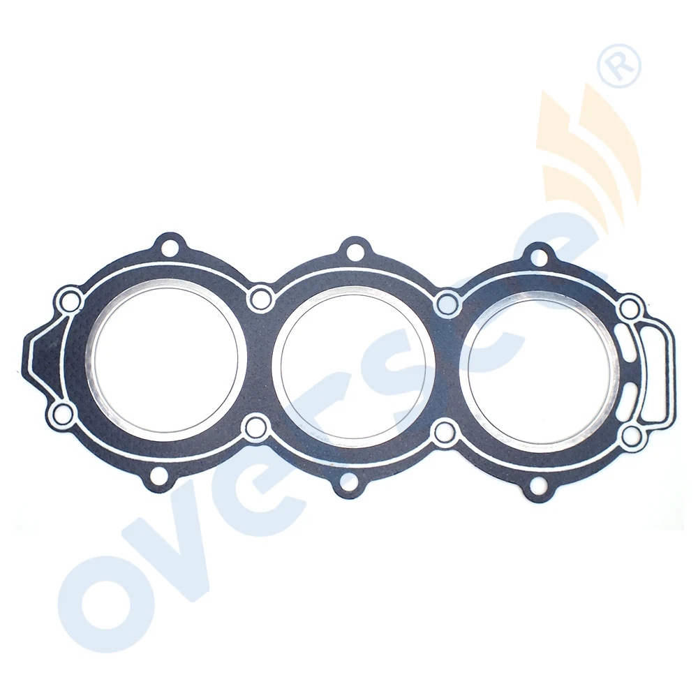 Oversee 6H3-11181 Cylinder Head Gasket For Yamaha Outboard Motor 2T Parsun Hidea Seapro 60HP 70HP 6H3-11181-01 6H3-11181-00