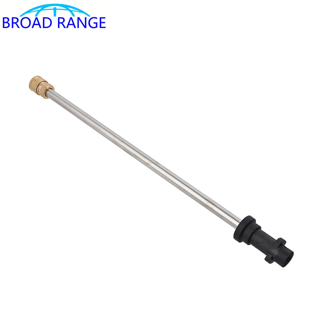 Car Washer Metal Lance 40cm Stainless Steel G1/4 Qucik Connected Extension Wand for Karcher K2-K7 High Pressure Washer