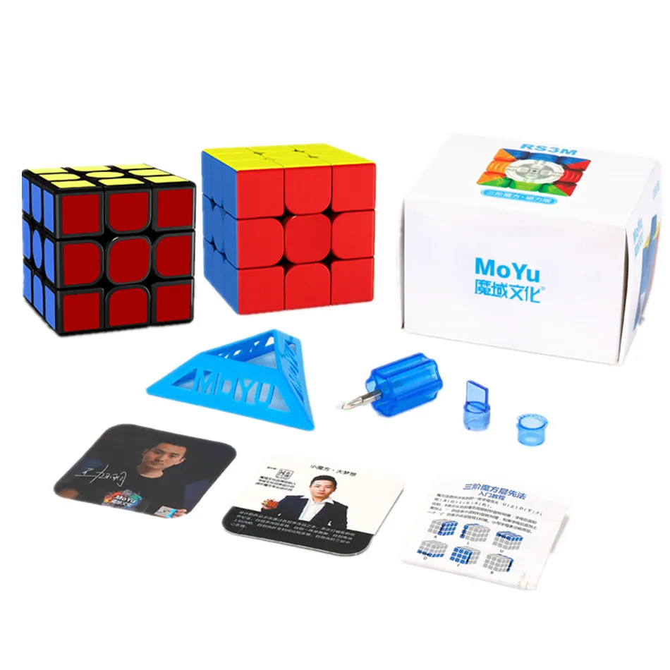 Moyu MFRS3 M Magnetic Cube 3x3x3 Speed Magic Cube 3x3 Puzzle Cube RS3M Magnet 3x3x3 Professional cubo magico RS3M 2020 Cube Toys