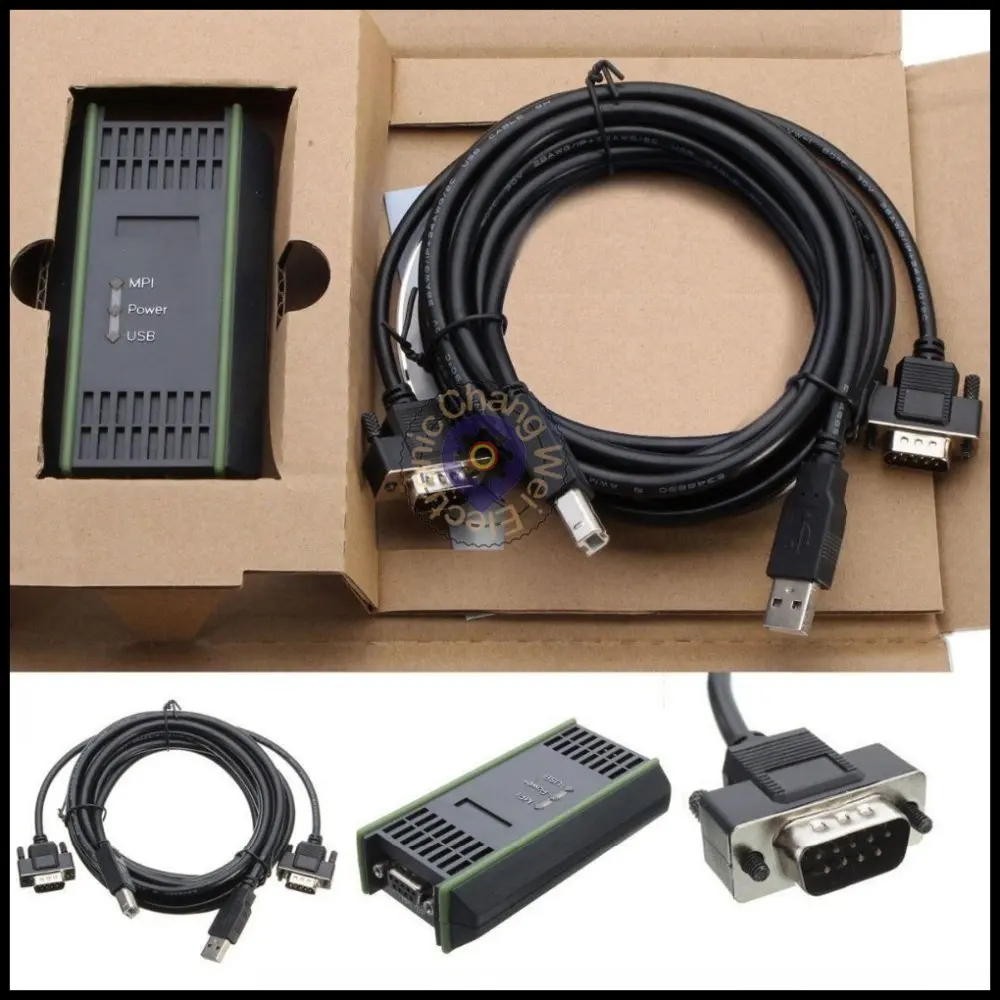CNC adattatore PC cavo USB PLC per Siemens S7-200/300/400 RS485 Profibus MPI/PPI 9 pin