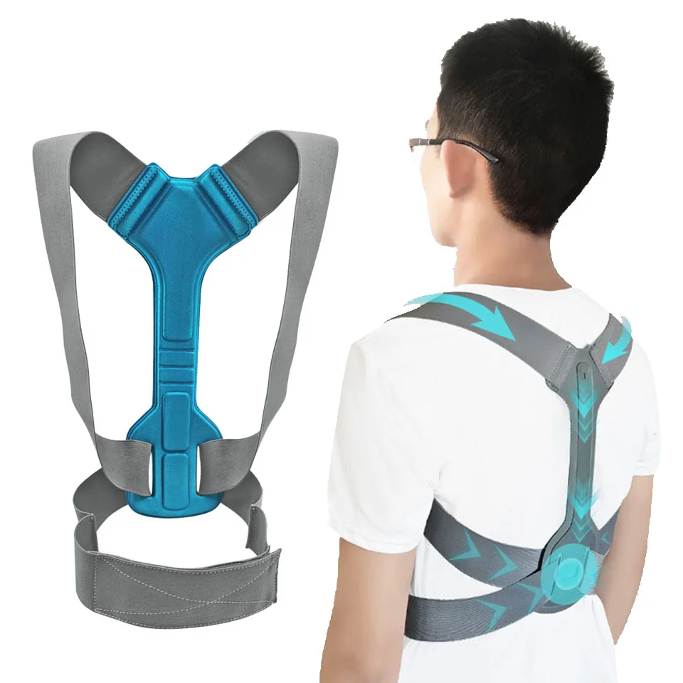 

Getinfit Adjustable Back Posture Corrector Clavicle Spine Back Shoulder Lumbar Support Belt Posture Men And Women Correction