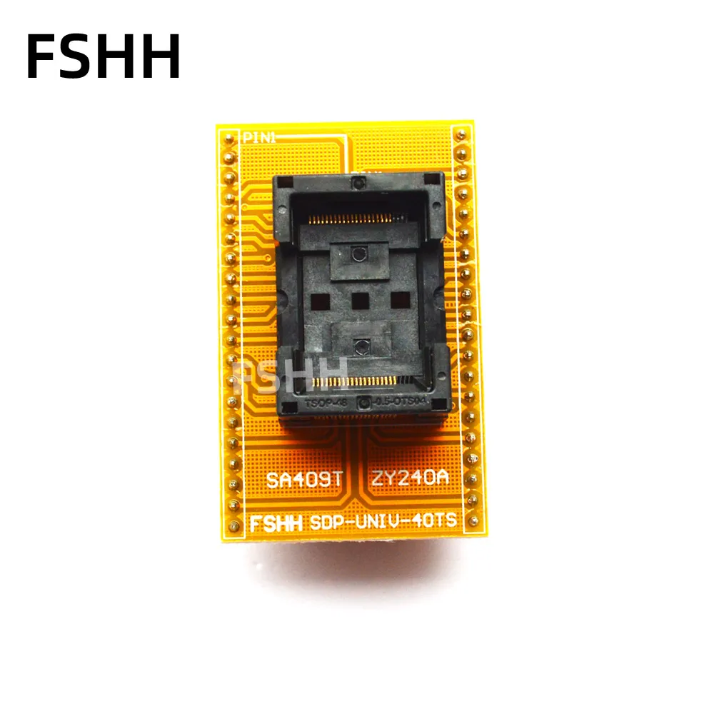 TSOP40 مبرمج محول TSOP40 إلى DIP40 محول IC اختبار المقبس IC المقبس 0.5 مللي متر