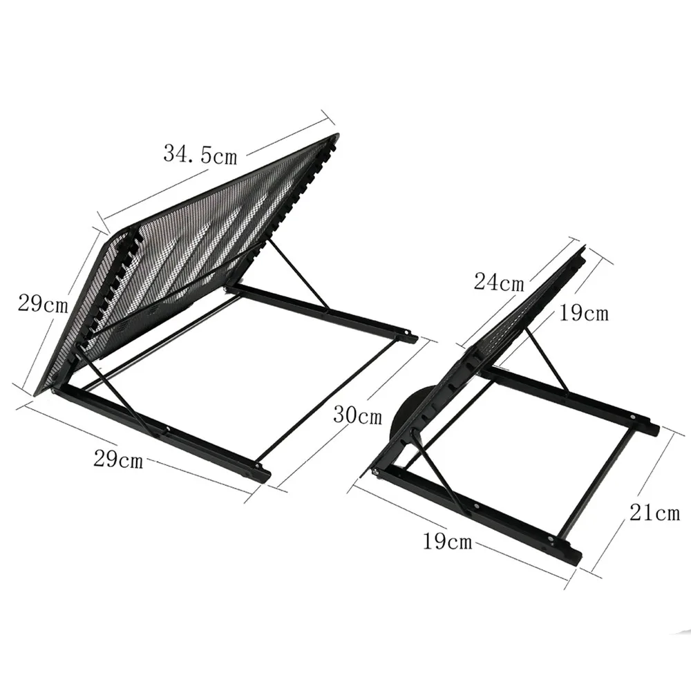 Accesorios de pintura con diamantes, soporte de almohadilla con luz Led, ventilado ajustable para bordado de diamantes, caja de trazado Led, almohadilla para portátil