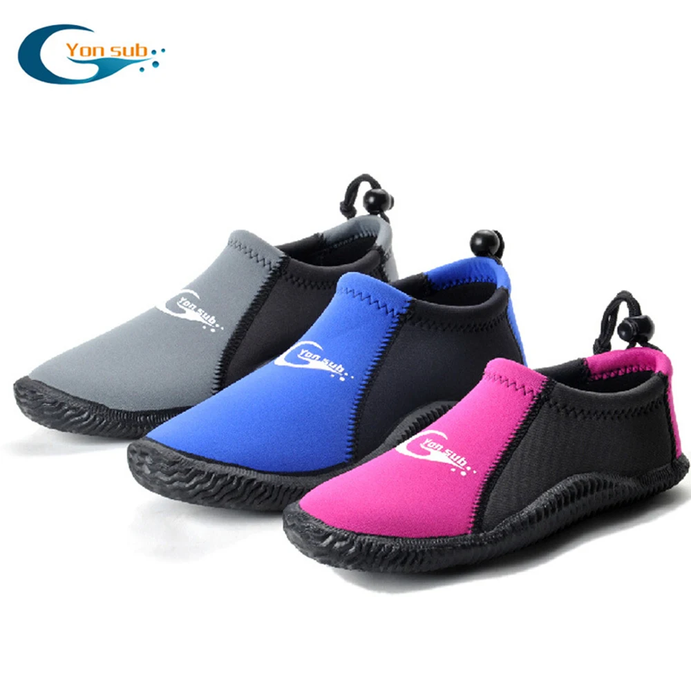 

3MM Neoprene Men And Women Outdoor Wading Upstream Diving Snorkeling Shoes Rafting Amphibious Quick-Drying Non-Slip Shoes 2021