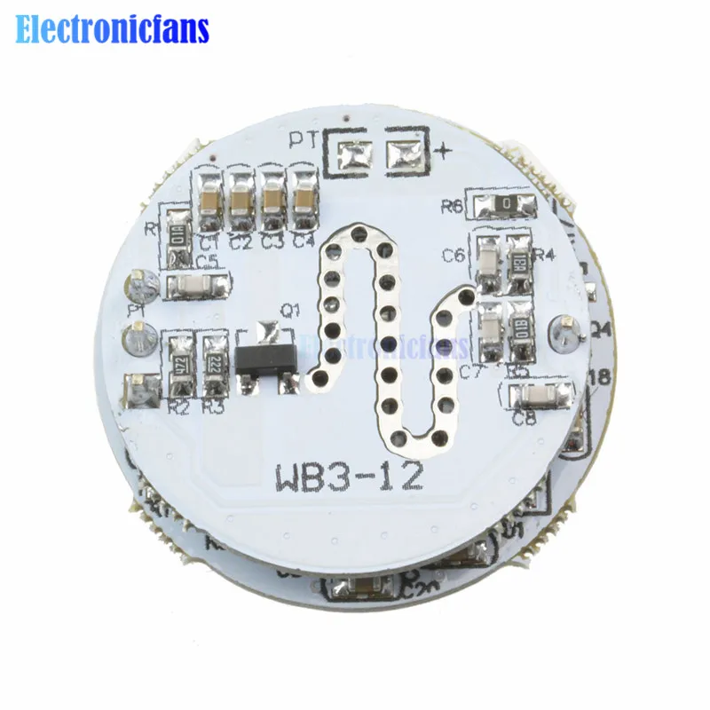 LED Radar Sensoring Sensor Module Microwave Switch Module For 3-12W Spherical Lamp Micro Wave Antenna High Frequency MCU