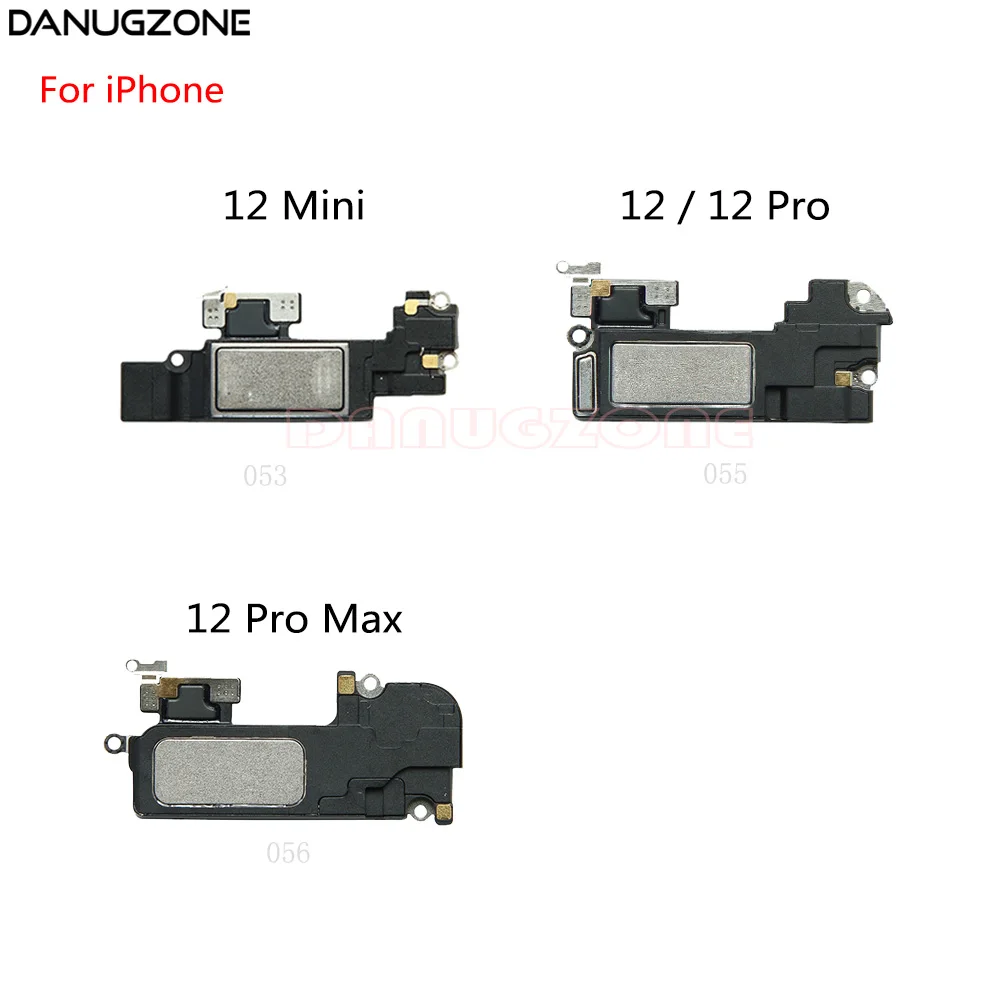 Original Top Front Earpiece For IPhone 11 Pro Max 12 Mini Earpiece Ear Speaker Sound Receiver Flex Cable