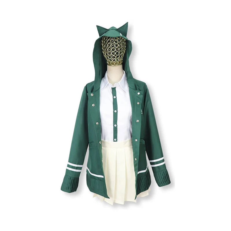 Danganronpa Cosplays Chiaki Nanami Chihiro Fujisaki Sisters Cosplay Costume Halloween Carnival Costume For Women Girls Skirt