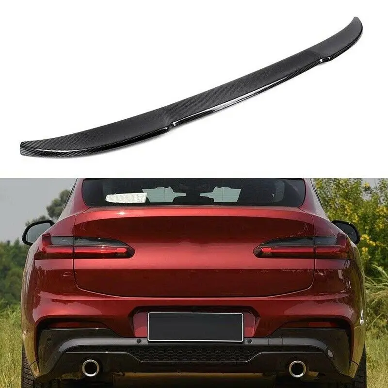 

Fit For 2018+ BMW X4 G02 SUV PERFORMANCE STYLE CARBON FIBER TRUNK SPOILER WING LID