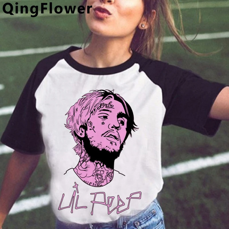 Lil Peep summer top female tumblr graphic tees women white t shirt harajuku 2021 tshirt aesthetic kawaii