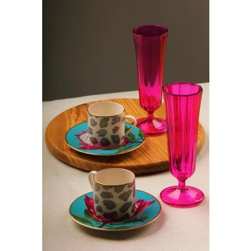 6 piece (2 People) coffee Cup Presentation Set Tea Coffee Cups Tea Coffee Sets Tea Coffee For Trophy Turkish Tea Cup Set Glass