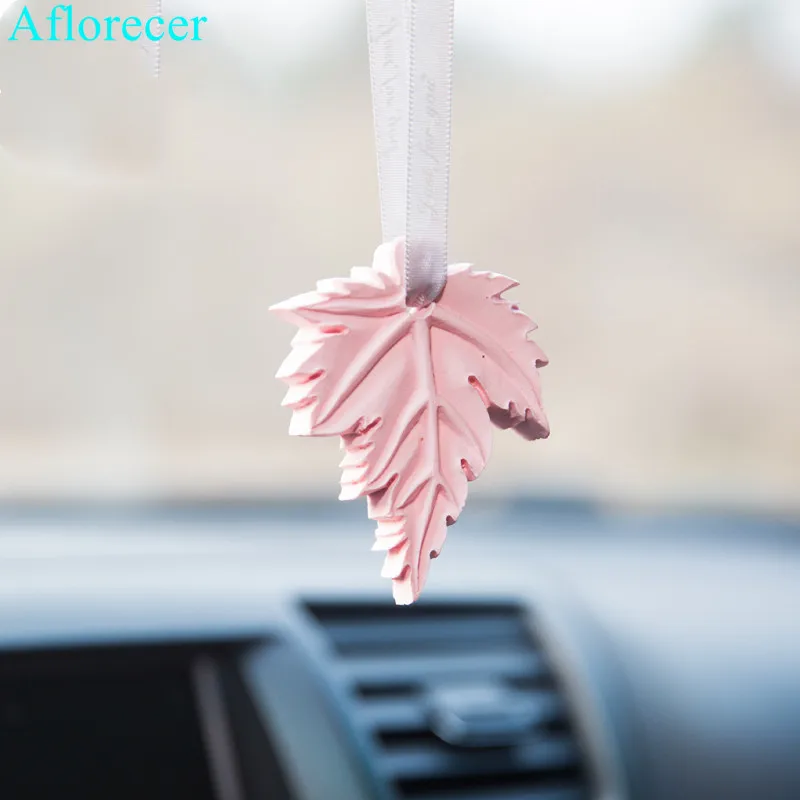 Aromatherapy plaster mould car pendant silicone mold 3D Leaf silicon mold