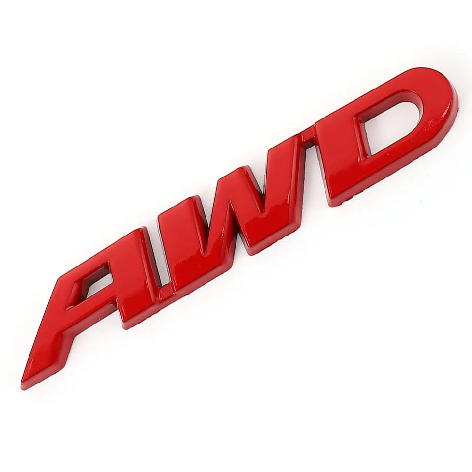 ثلاثية الأبعاد معدنية AWD شعار شعار ملصق 4WD شارة شعار مائي لشركة فولكس فاجن تويوتا هوندا فورد بنز أودي BMW بويك أوبل جي إم سي مازدا SUV على الطرق الوعرة