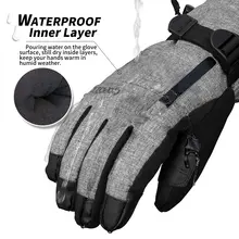 Waterproof Ski Gloves with Touchscreen #2