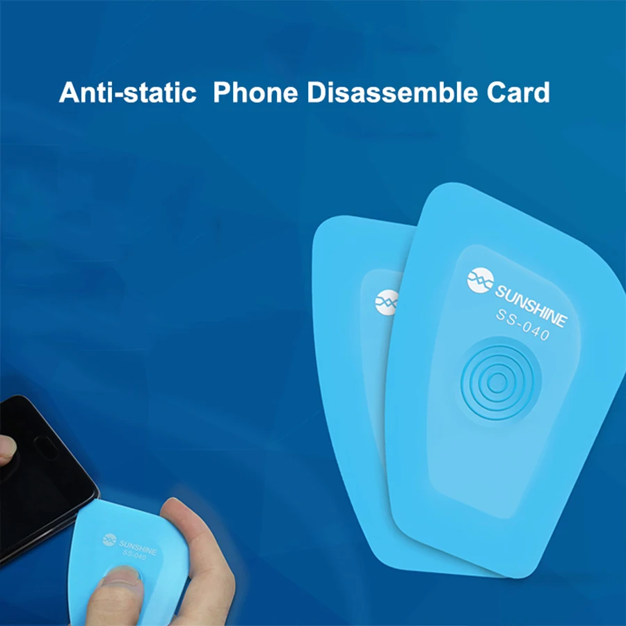 SUNSHINE SS-040 Anti-Static Disassembly เครื่องมือเปิดหน้าจอโทรศัพท์แบตเตอรี่ Pry Pick เครื่องซ่อมเครื่องมือ