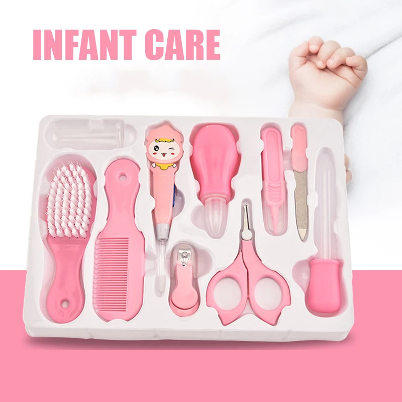 HOT Baby Nail Kit Portable Multipurpose Newborn Nursery Health Care Set Professional Manicure Tools