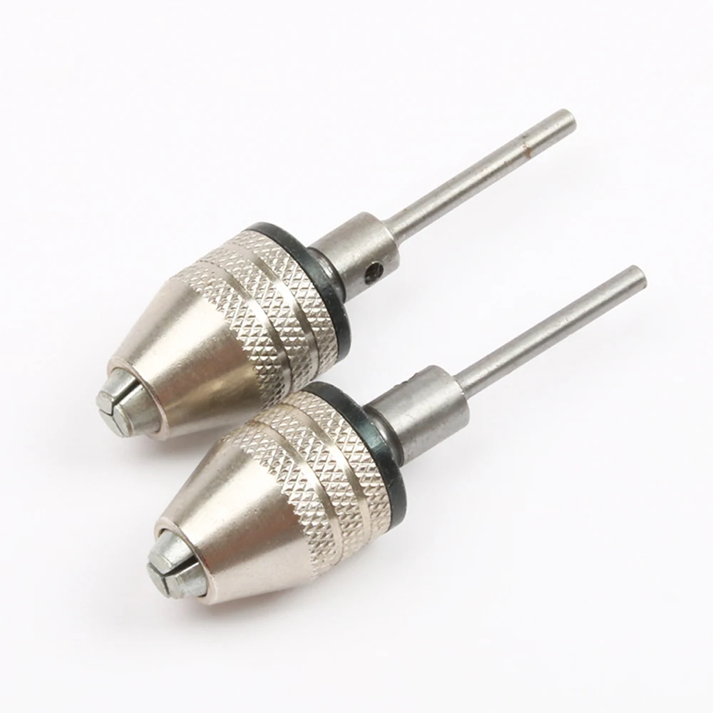 1 pc Round handle three claw chuck 0.3~3.4mm Quick Change Adapter Drill Bit Converter Engraving Machine 2.35mm Connecting Shaft