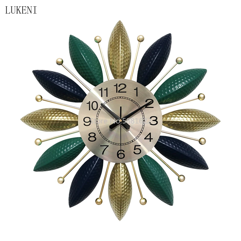 Clocks Wall Clocks Living Room Fashion Modern Simple Bedroom Atmosphere Silent Clock Creative Home Dining Wall Wall Watches