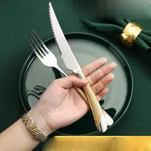 Gold Finish Stainless Steel Cutlery Set #2