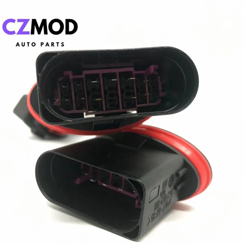 CZMOD Auto Koplamp Modificatie Upgrade Speciale Transfer Wire Adapter Harness Kabel Voor Audi Q5 Van 09-11 Xenon Naar 12-15 Xenon