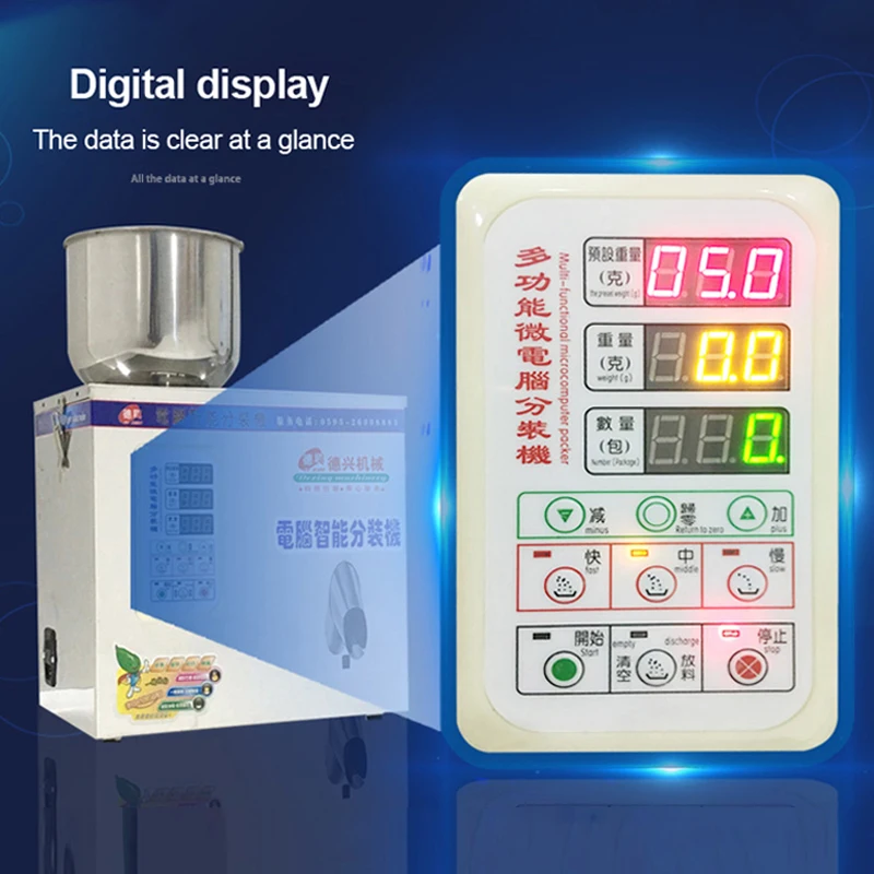 

Automatic-Measurement-Distributing Packer Intelligent Split Packing Machine Particle/bag tea filling machine 1-30g 220V/110v