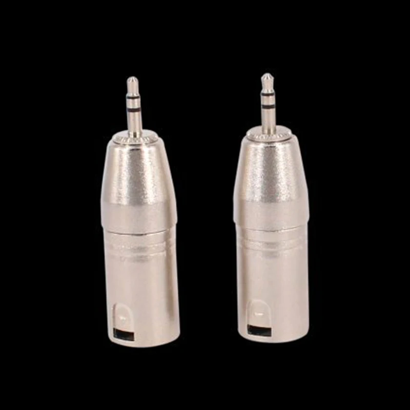 Jack Cắm 3.5Mm Nam Sang XLR 3 Nam Stereo Cắm Che Chắn Micro Mic Cáp TRS Cáp Jack 3.5 nam Sang XLR Nam Adapter