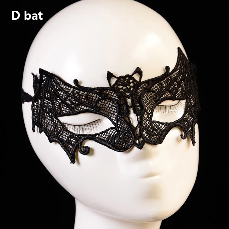 Samox Sexy Mask Blinder Blindfold Erotic Fetish Bdsm Slave Restraint Adult Game Sex Toy Product For Women Lady Black Lace Mask