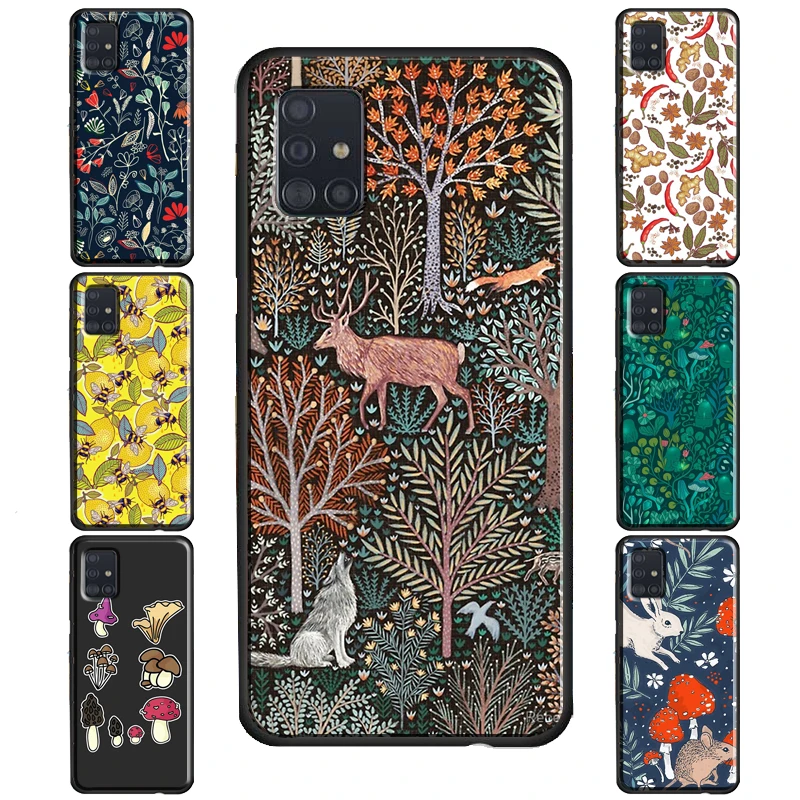 Wild Forest Animal Case For Samsung Galaxy S20 FE S22 S21 Ultra S8 S9 S10 Note 10 Plus S10e Note 20 Ultra