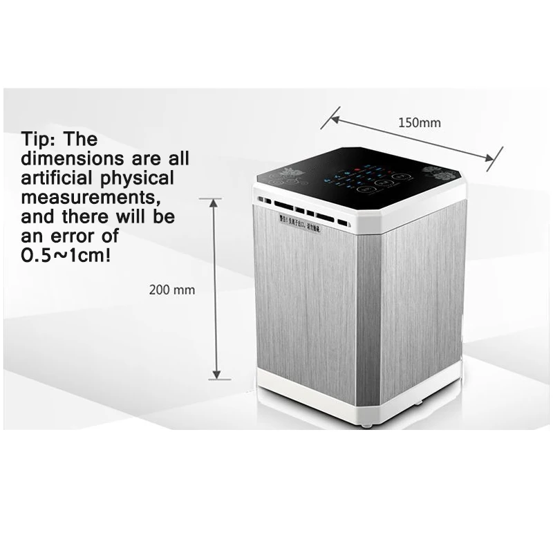 Purificateur d'air, charbon actif à ions négatifs, matériau métallique, filtre Composite en plus des odeurs de fumée et du formaldéhyde, 220V, chaud