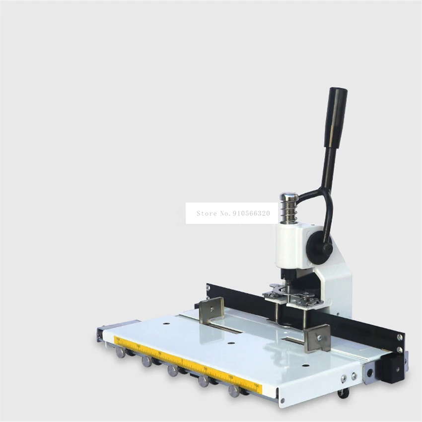 3cm Thickness Office Desktop Single Head Paper Hole Puncher Binding Machine For Book Files Manual Paper Hole Punching Machine