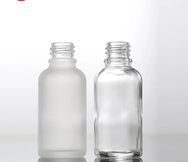 660pcs/lot Clear Frosted Glass Essential Oil Perfume Bottles Eye Dropper Aromatherapy Bottle 30ml Free Shipping