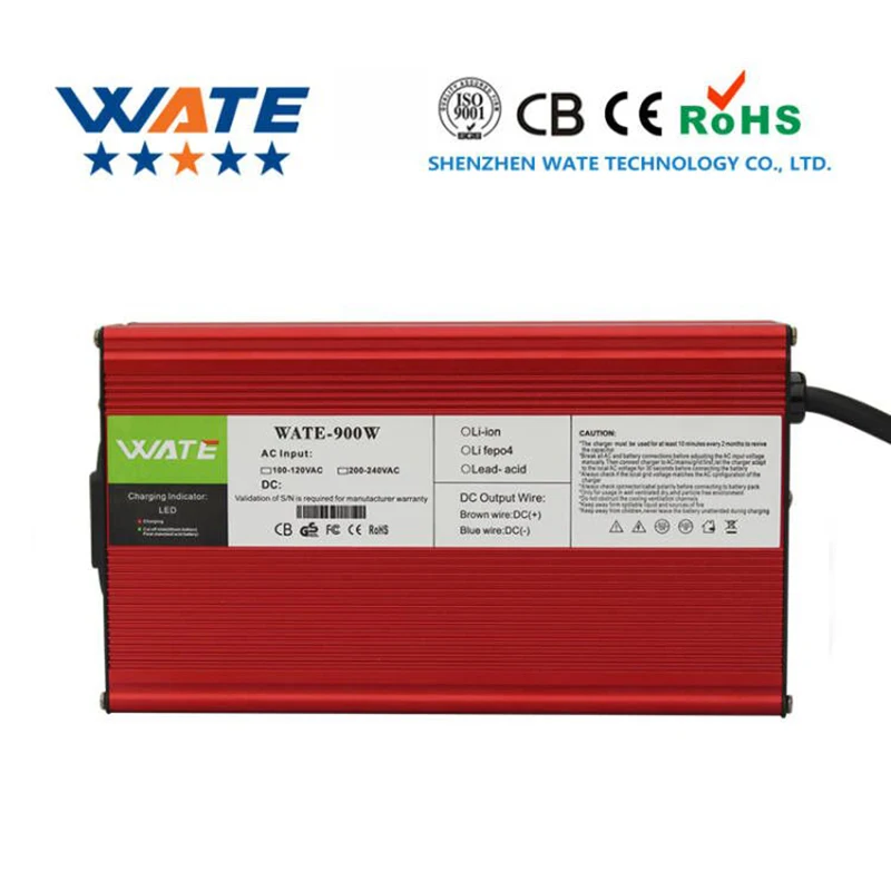 

25.2V 26A lithium battery 24V charger 6S 26 A lithium battery charger suitable for high current battery pack charger 110V~220V