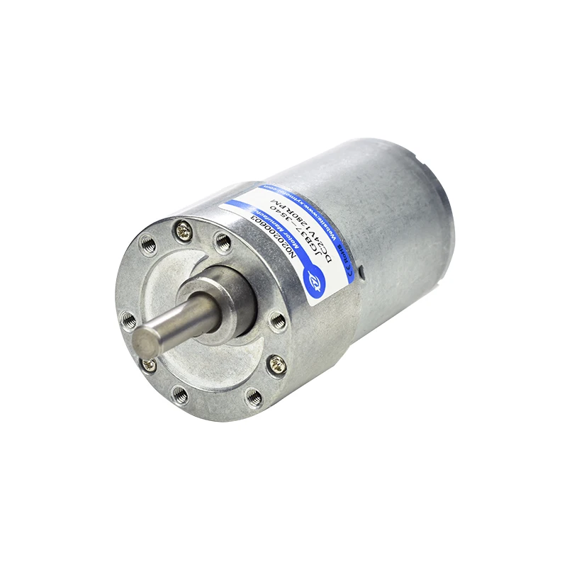 JGB37-3540 Micro DC Gear Motor Forward and Reverse Adjustable Speed Gear Motor 12V 24V 9-1280rpm DC Electric Motor