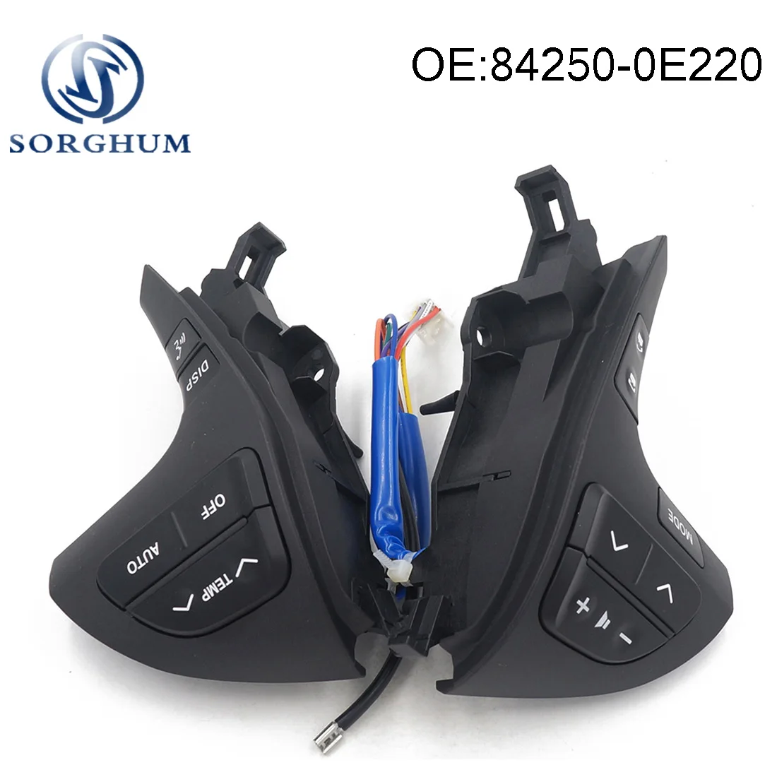 

Black Color Steering Wheel Audio Control Switch For Toyota Hilux Vigo Highlander 84250-0E220