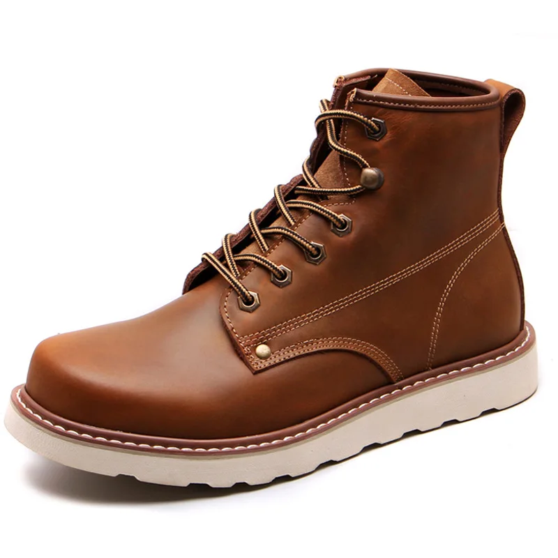 

New boots men's autumn new Korean casual short boots autumn and winter plus velvet warm men's boots