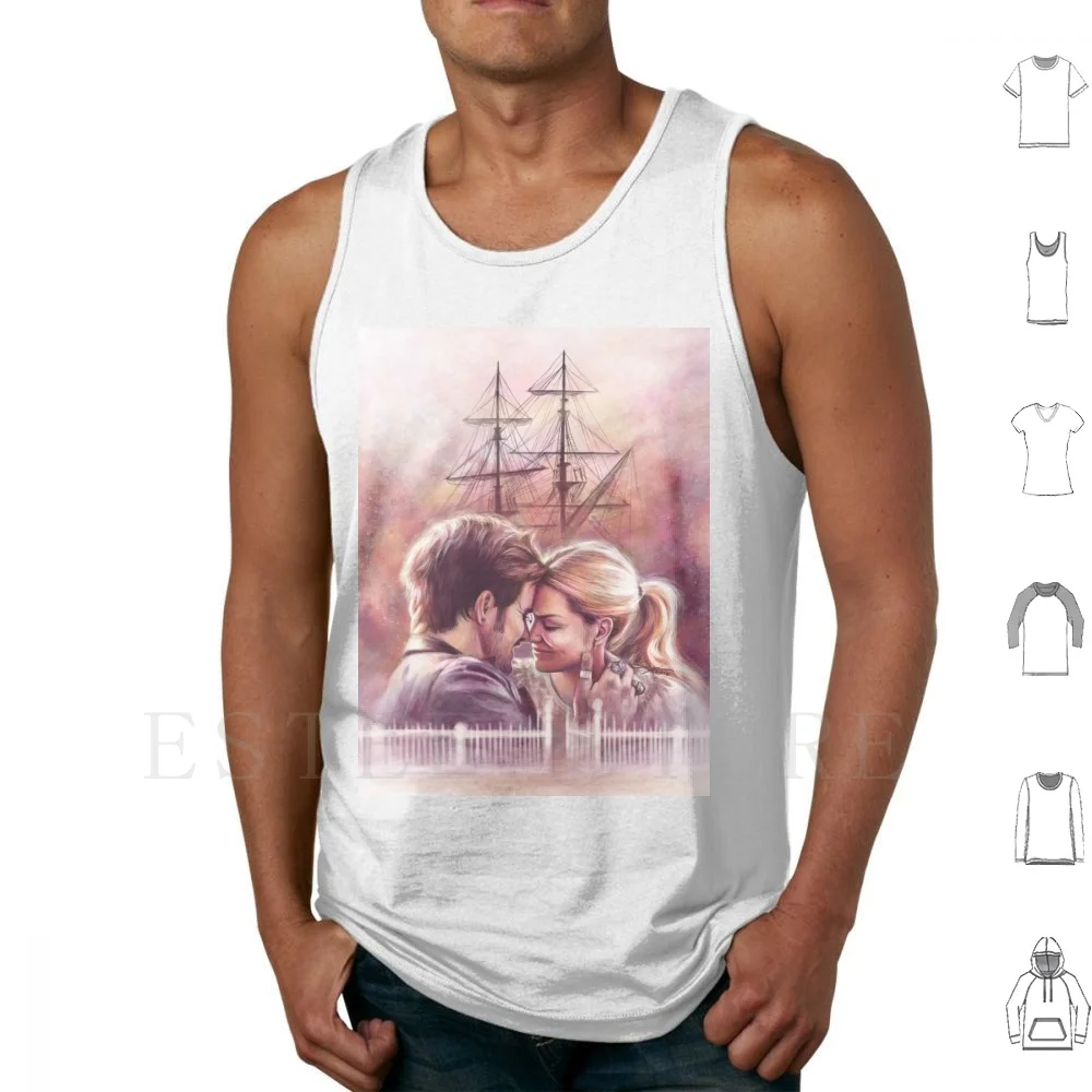 

A New Home Tank Tops Vest Captain Swan Cs Art Hook Swan Jolly Roger Captain Hook