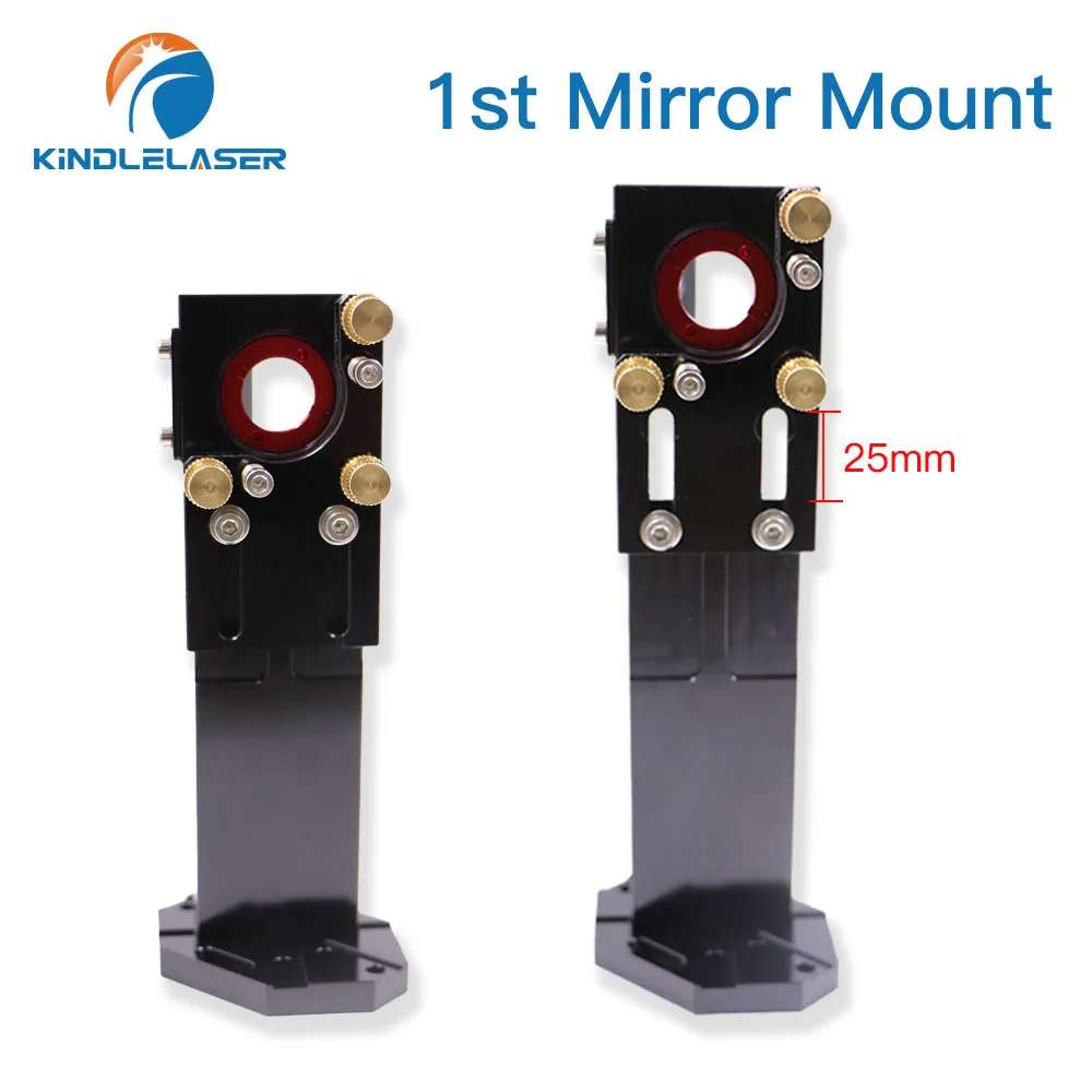 KINDLELASER CO2 primo specchio riflettente supporto da 25mm supporto integrativo per macchina da taglio per incisione Laser