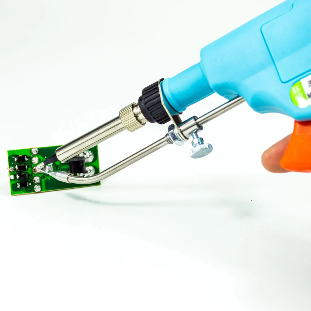 Manual Soldering gun kit 110V 220V 60W tin soldering iron kit automatic send tin tool internal heating type gun for electronics