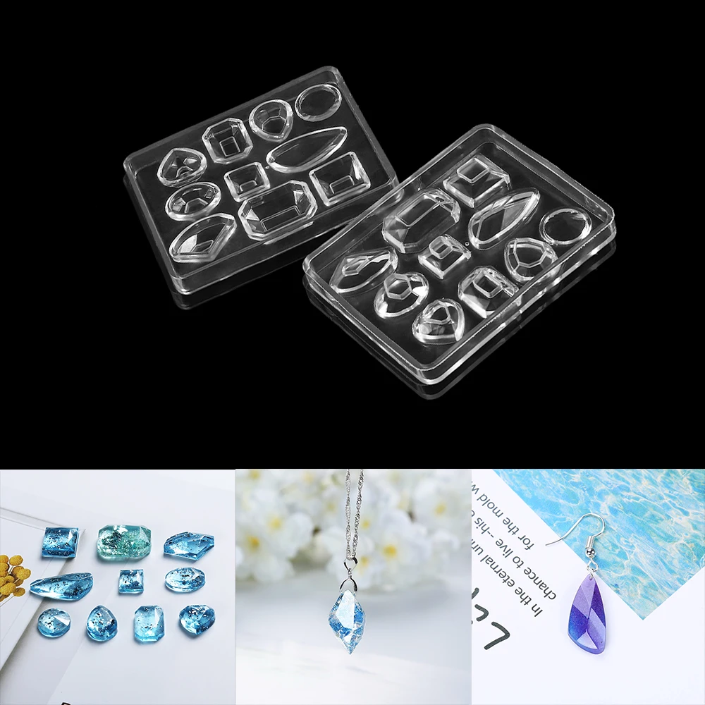 

1 шт. УФ-смола подвеска для изготовления DIY прозрачная Жидкая силиконовая комбинированная форма для самостоятельного изготовления аксессуаров