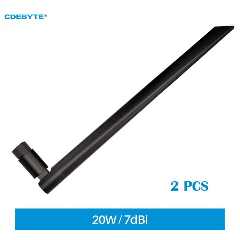 2pcs GPS Antenna BDS Double-star Position SMA-J Rubber Antenna For RF Module High Gain 7dBi Impedance 50Ω CDEBYTE TXGB-JKD-20