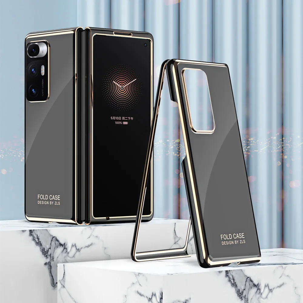 360 Full Protect Electroplating Case For Xiaomi Mi Mix Fold Luxury Shockproof Phone Cover Cases For Xiaomi MixFold 5G